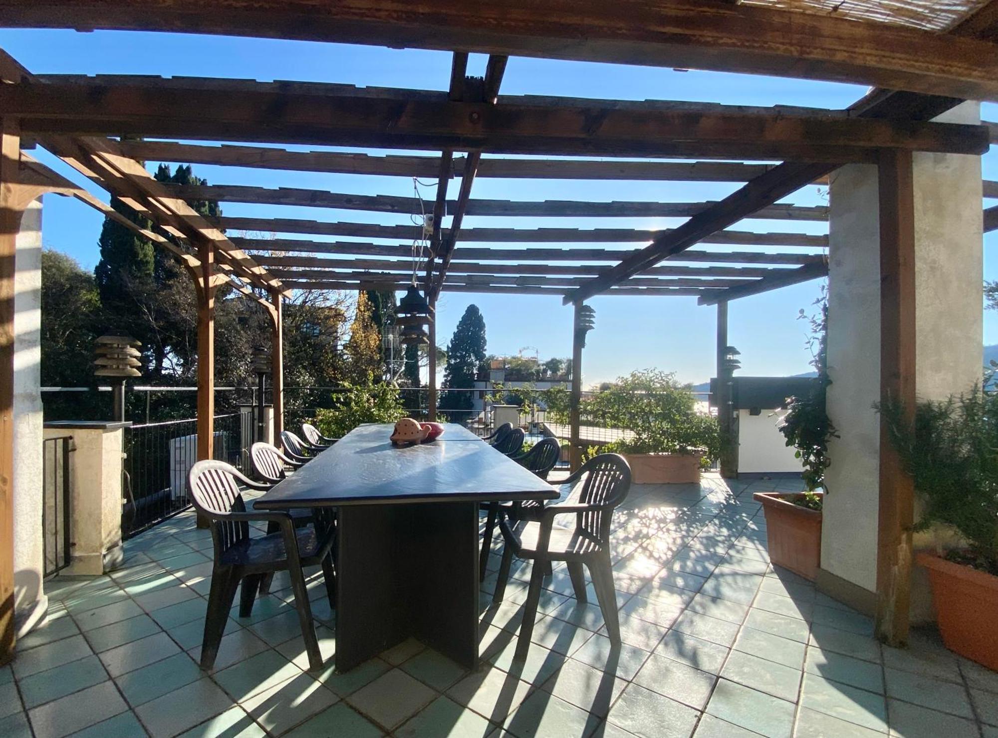 Welcome Riviera - Paradiso 12-Ultimo Restauro Nel 2025-Vista Mare Stupenda-Balcone Con Vista Meravigliosa Piu' Terrazza Solarium Sovrastante Di 70 Mq Esterna Rapallo Luaran gambar